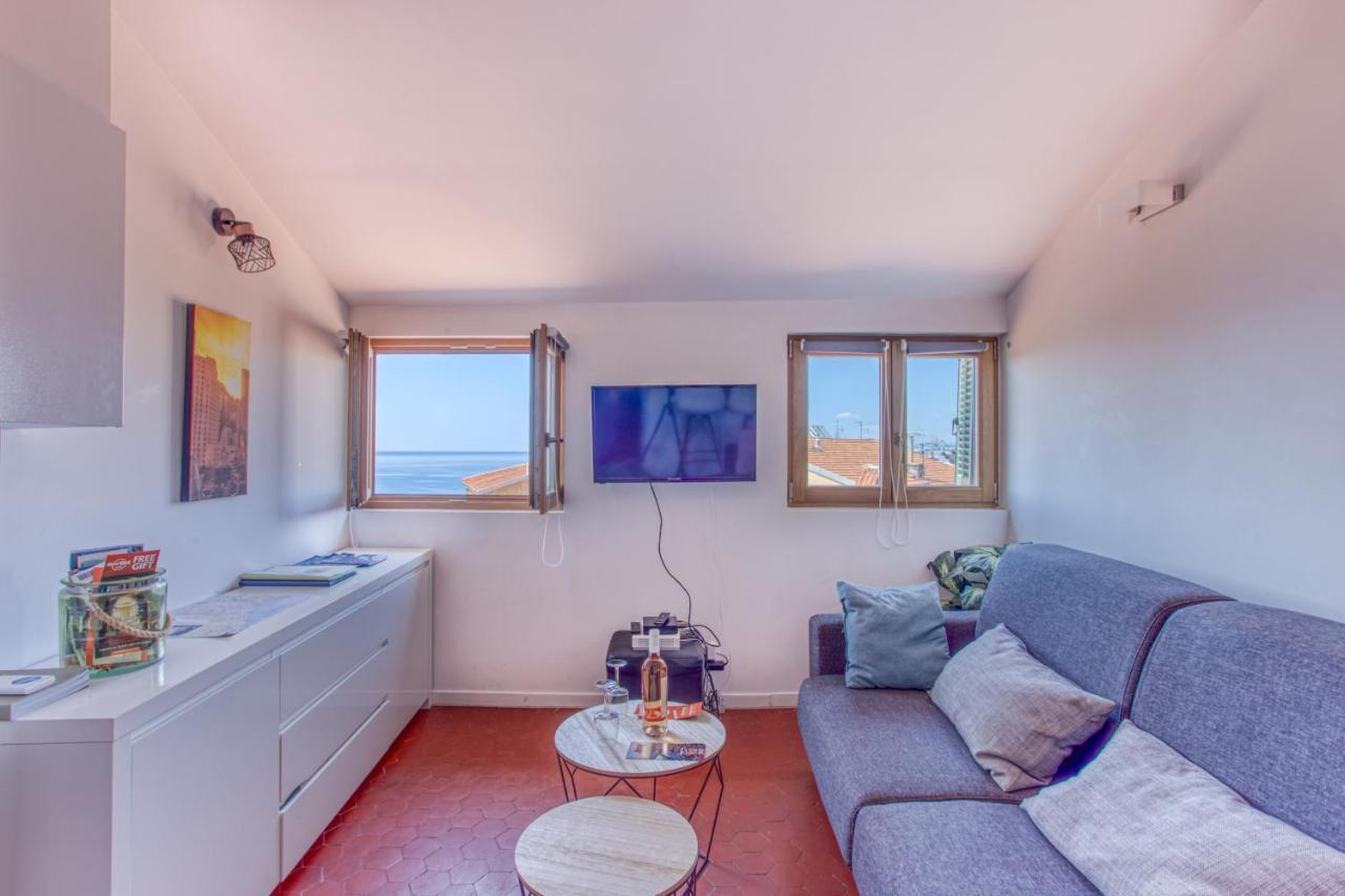 Gilly 4 - Exceptional 2Beds, Sea View, Modern,A/C, Old Town Nice Exterior foto