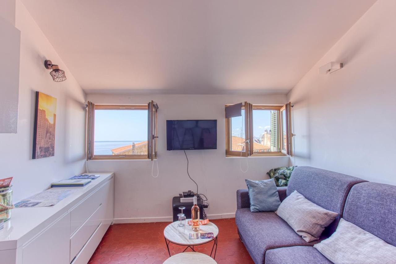 Gilly 4 - Exceptional 2Beds, Sea View, Modern,A/C, Old Town Nice Exterior foto