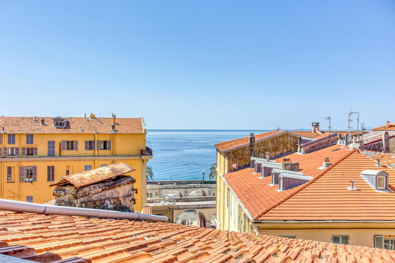 Gilly 4 - Exceptional 2Beds, Sea View, Modern,A/C, Old Town Nice Exterior foto